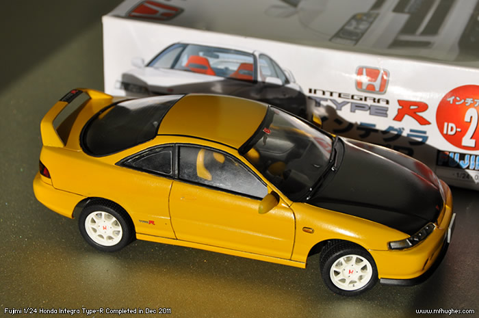 Fujimi Honda Integra TypeR completed in December 2011