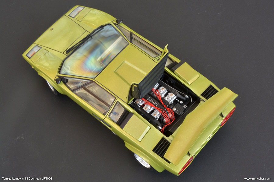 lamborghini countach scale model