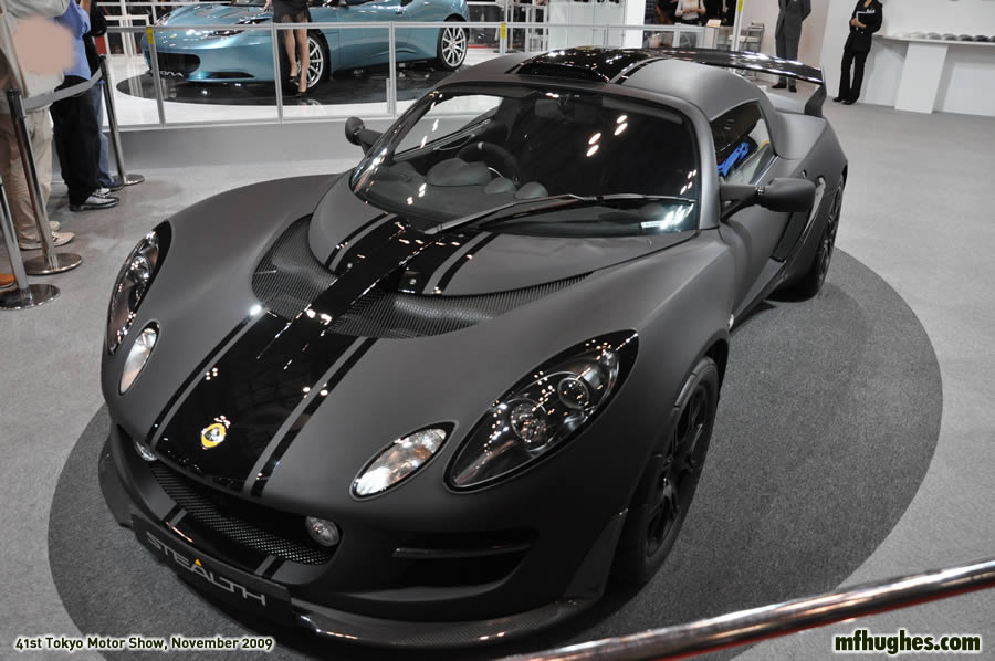 Matt black Lotus Elise