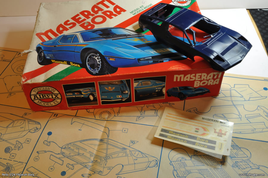 Airfix Maserati Bora model kit