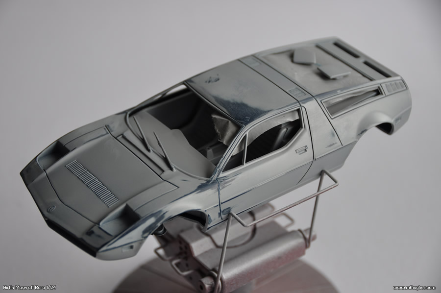 Airfix Maserati Bora model kit
