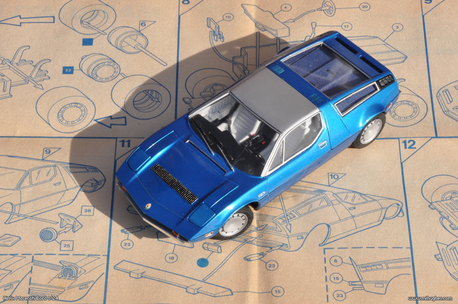 Airfix Maserati Bora model kit
