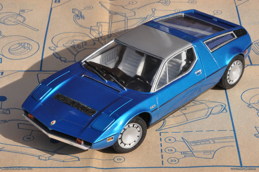 Airfix Maserati Bora model kit