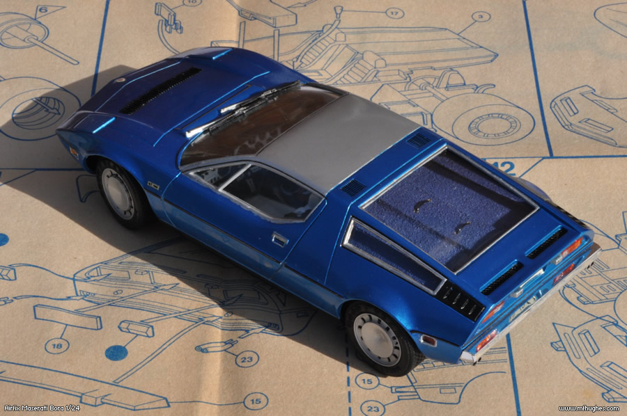 Airfix Maserati Bora model kit