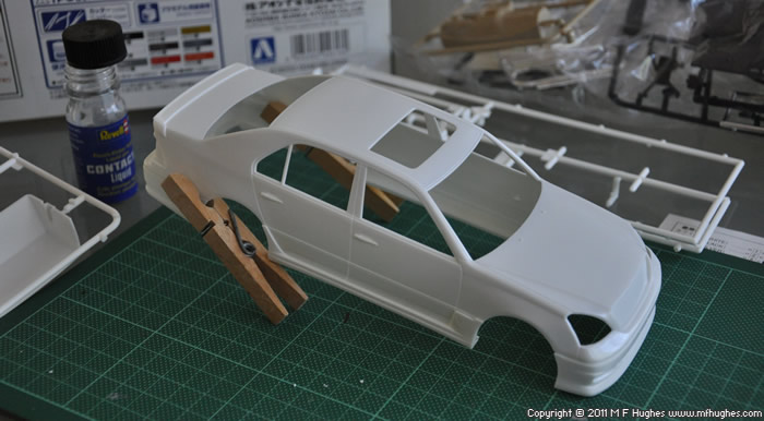 Gluing the body