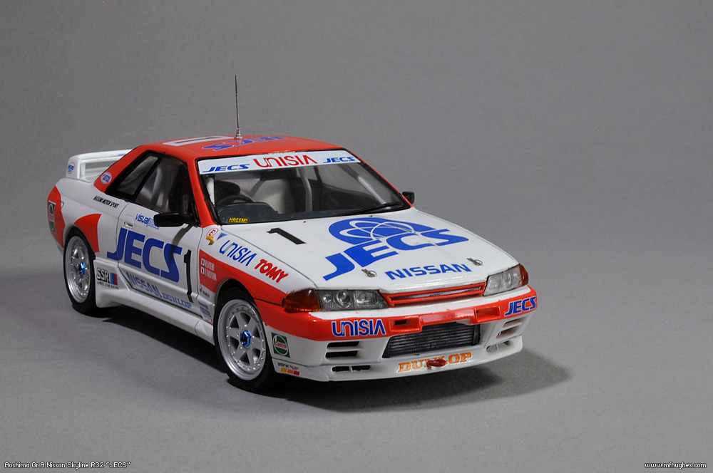 Aoshima Jecs Nissan Skyline R32 Gr.A 1/24