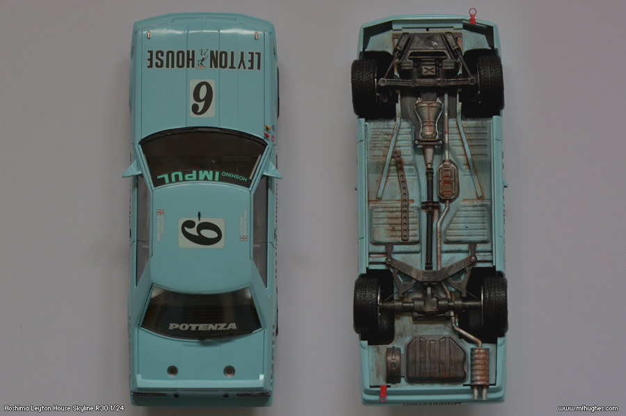 Aoshima Leyton House Nissan Skyline R30