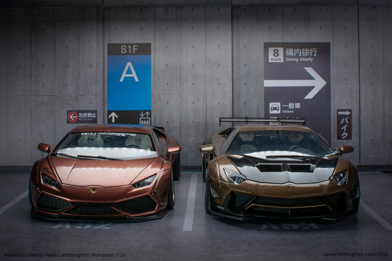 Aoshima LB Works Lamborghini Hurracan