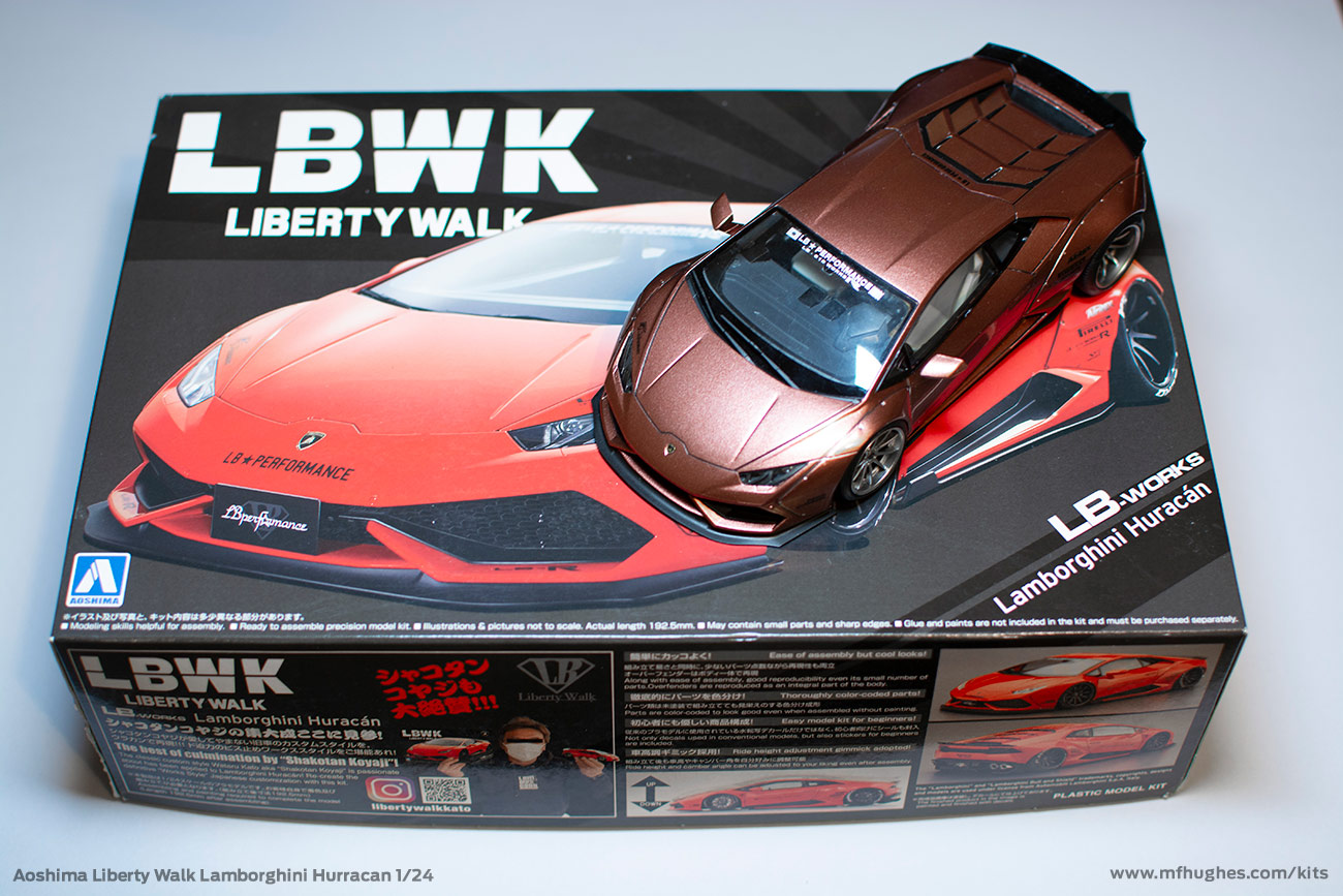Aoshima LB Works Lamborghini Hurracan