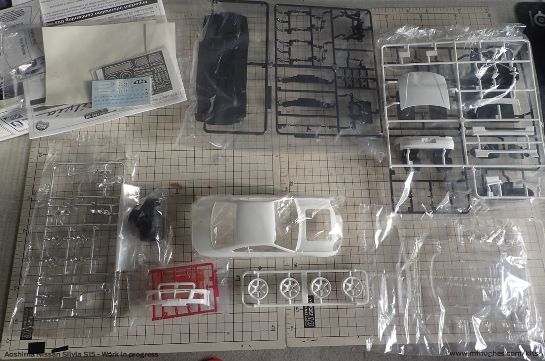 Aoshima Nissan Silvia S15 - Work In Progress - Vehicles - Britmodeller.com