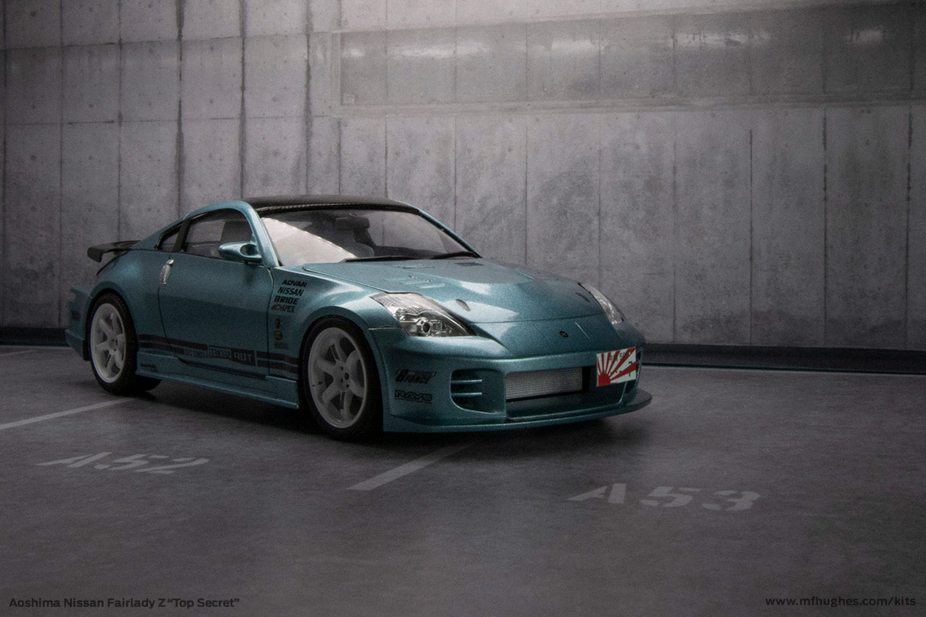 Aoshima Nissan Fairlady Z Top Secret