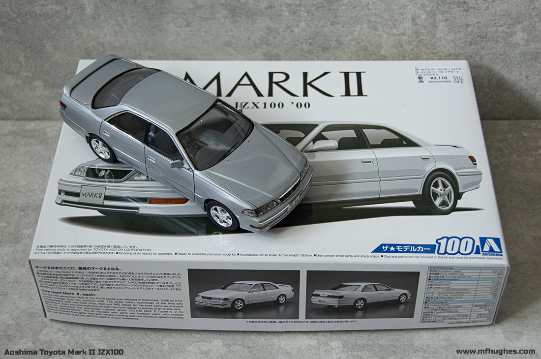 Aoshima Toyota Mark II JZX100 1/24