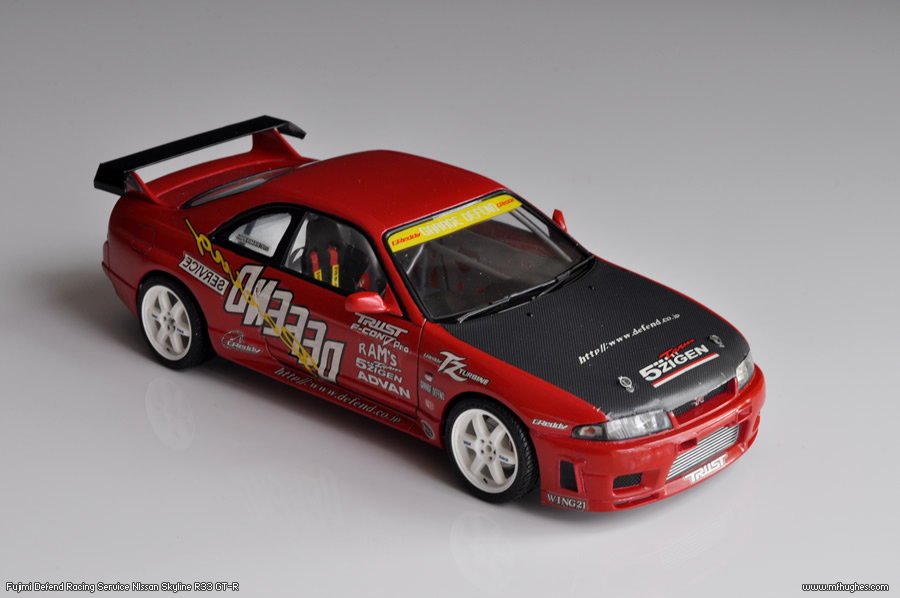 Fujimi Defend Racing Service Nissan Skyline GT-R R33 1/24 