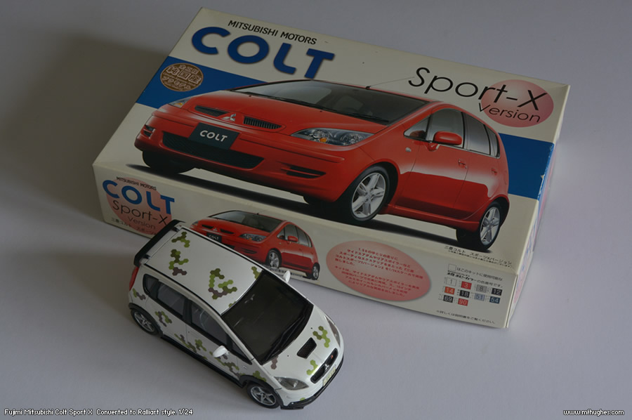 Fujimi Mitsubishi Colt Ralliart