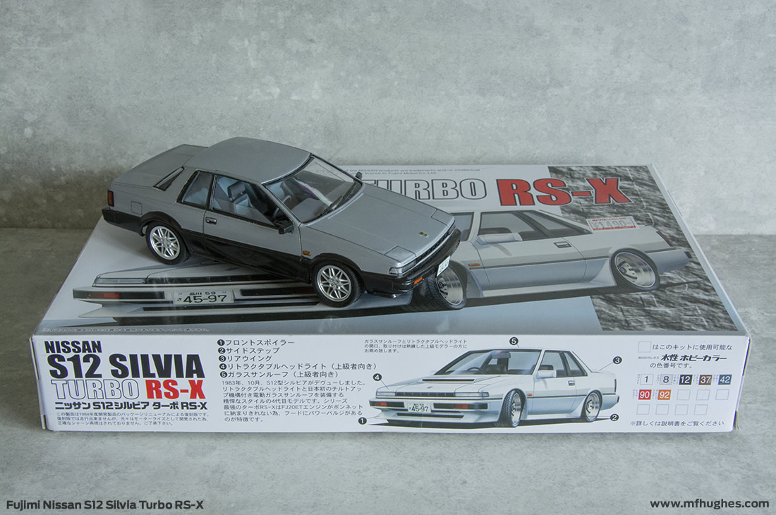 Fujimi Nissan Silvia S12 Turbo RSX 1/24