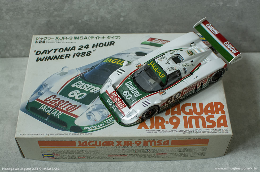 Hasegawa Jaguar XJR-9 IMSA  1/24