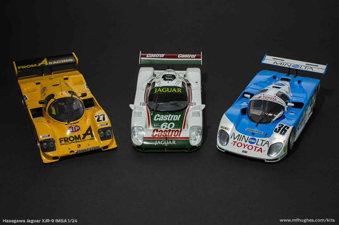 Hasegawa Jaguar XJR-9 IMSA  1/24