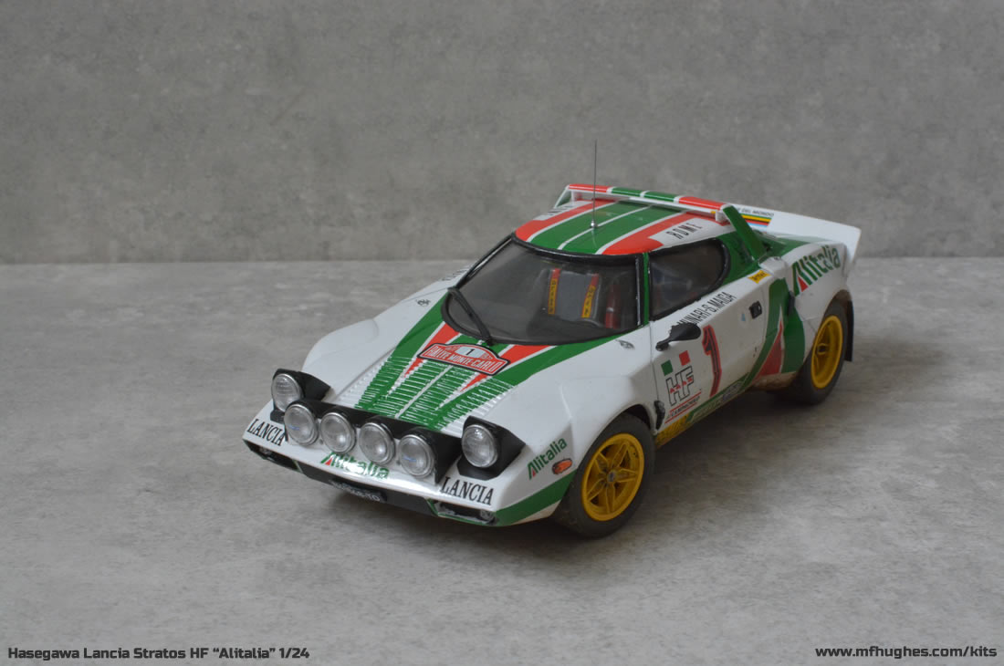 Hasegawa Lancia Stratos HF Alitalia