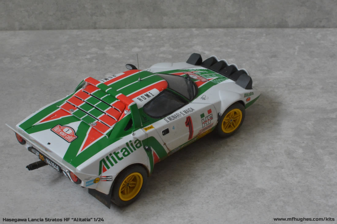 Hasegawa Lancia Stratos HF Alitalia 1/24