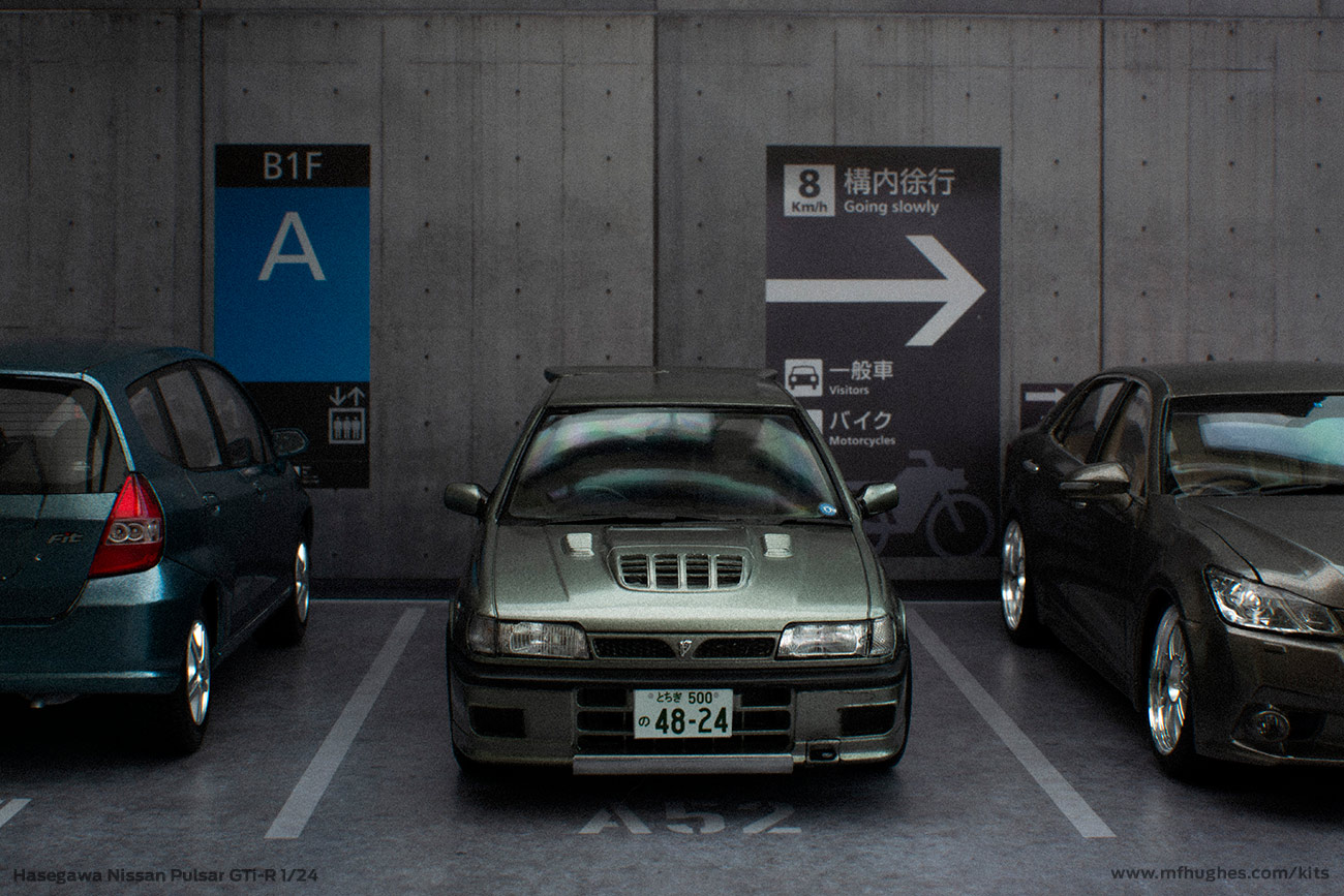 Hasegawa Nissan Pulsar GTi-R (RNN14)