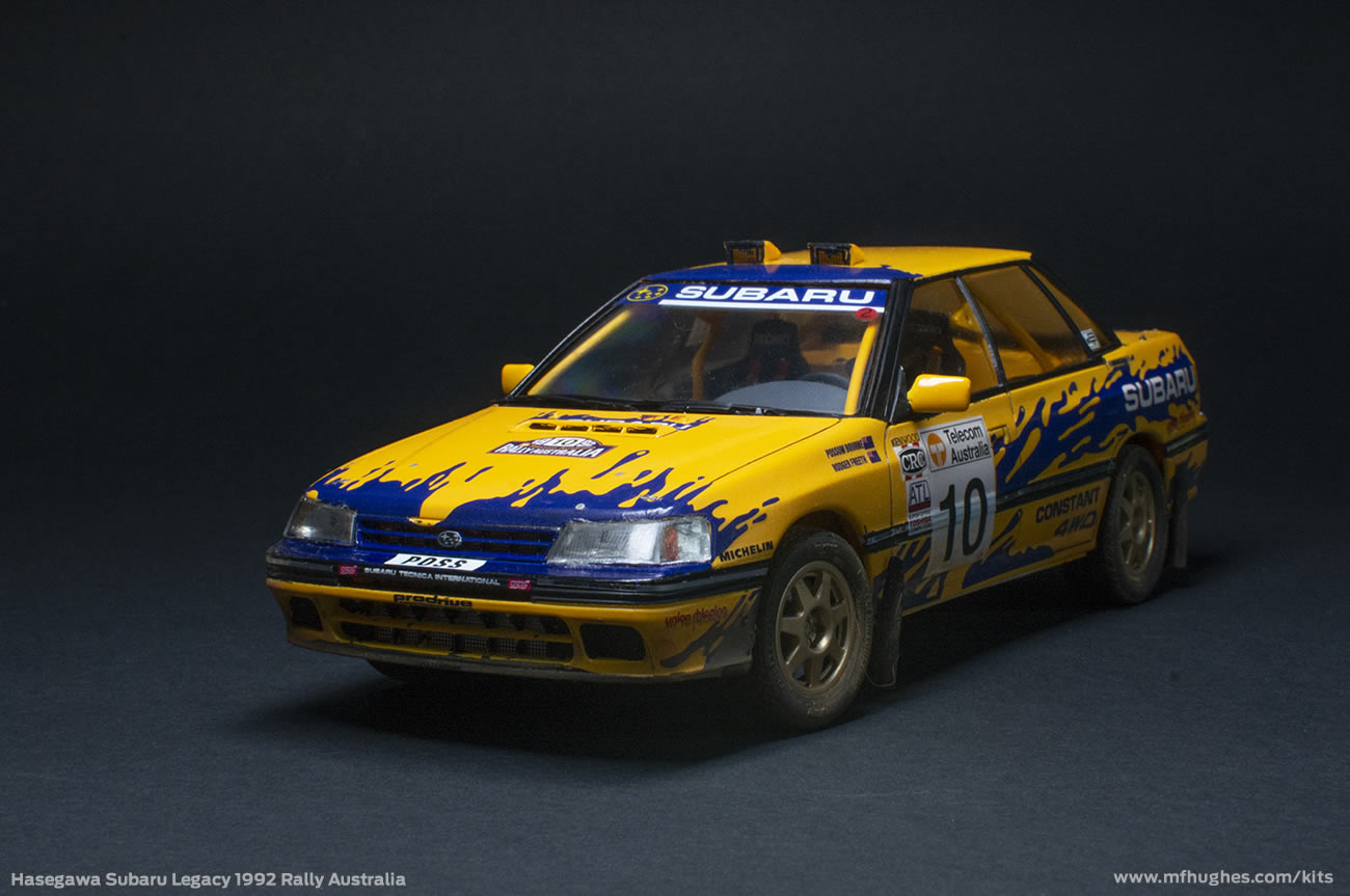 Hasegawa Subaru Legacy Rally Australia