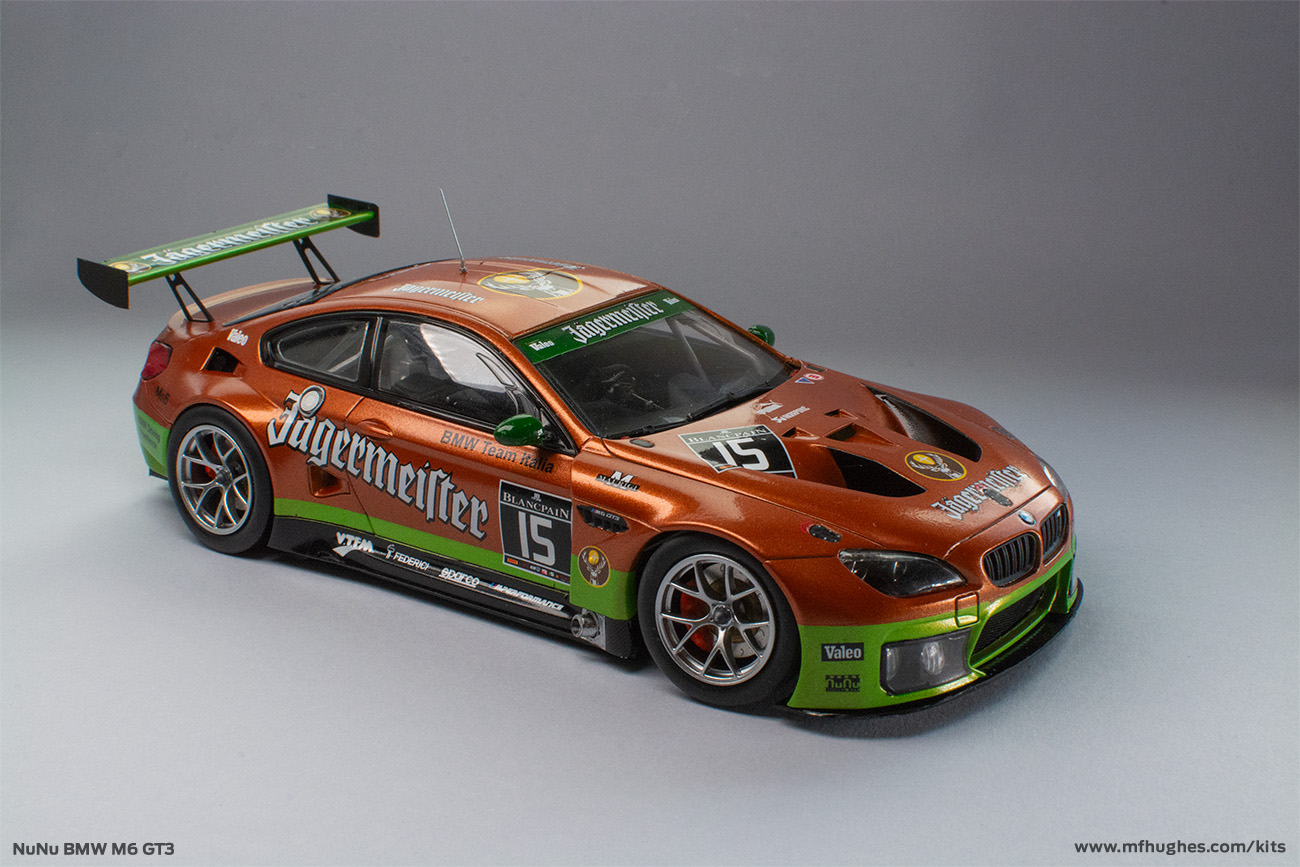 NuNu BMW M6 GT3 Jaegermeister