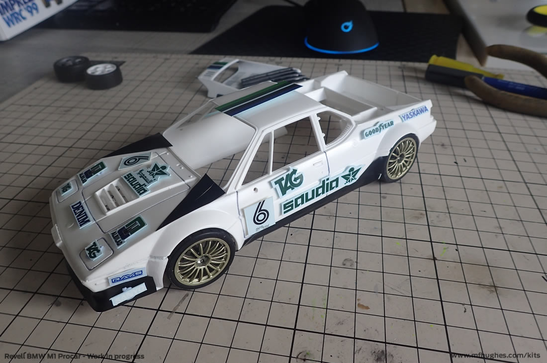 BMW M1 Procar WIP