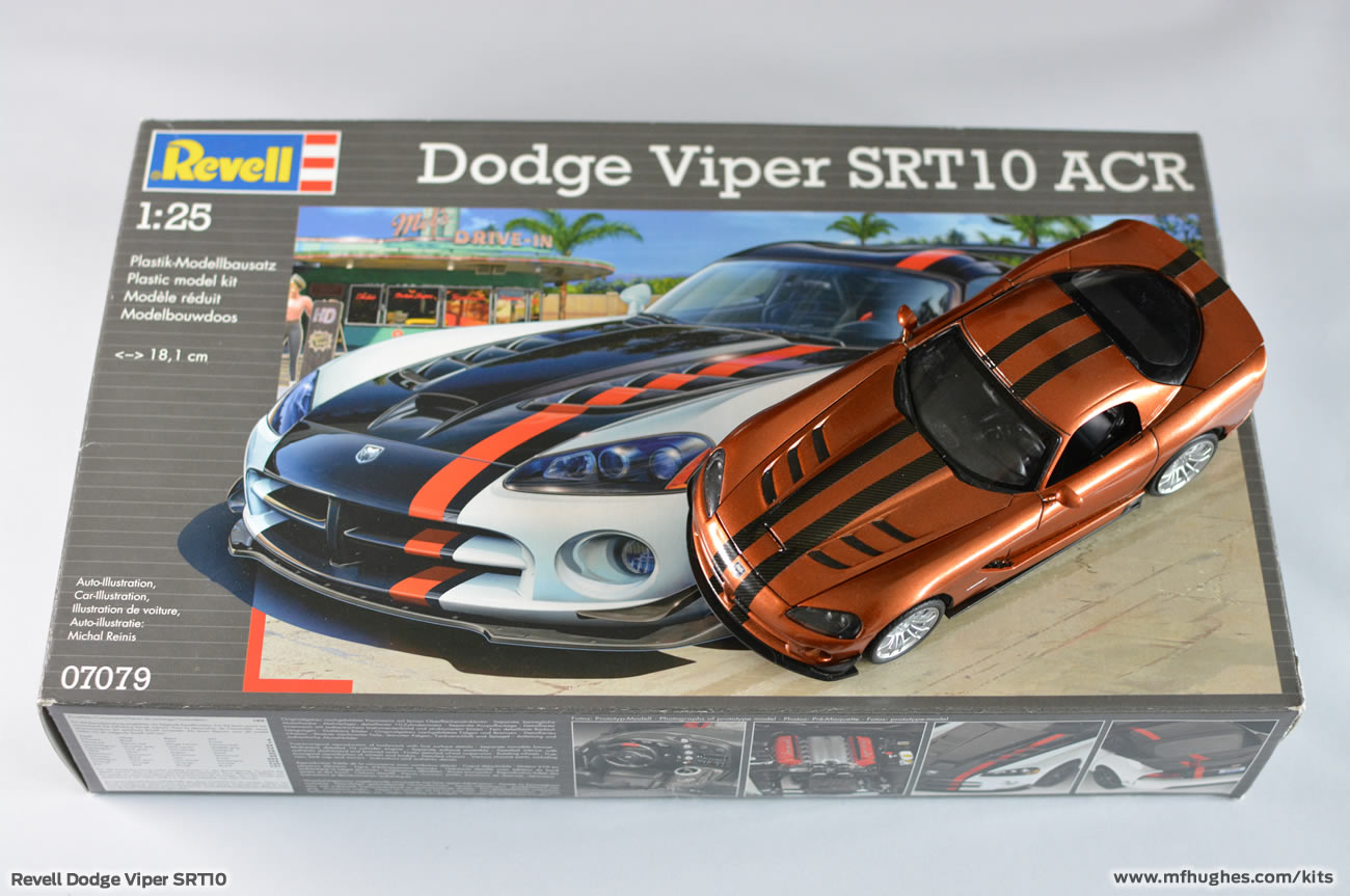 Revell Dodge Viper SRT10 Ready For Inspection Vehicles Britmodeller