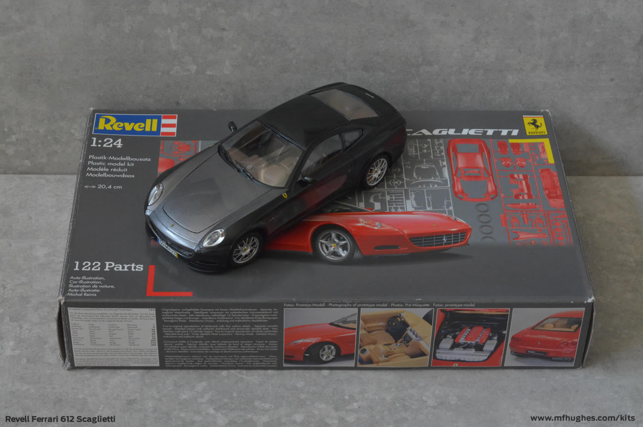 Revell Ferrari 612 Scaglietti 1/24