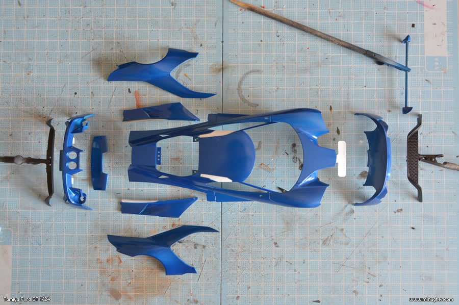 Tamiya Ford GT Work in progress