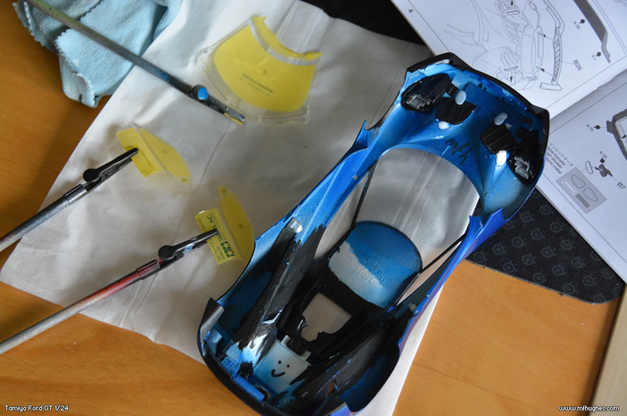 Tamiya Ford GT Work in progress