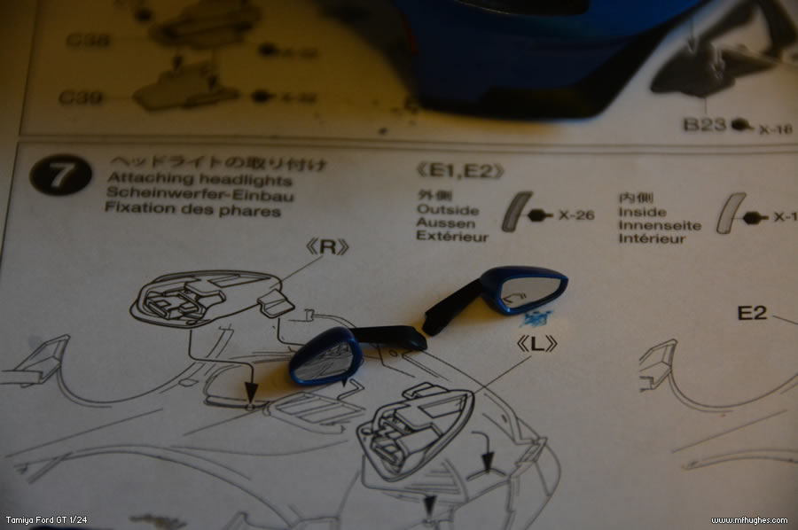 Tamiya Ford GT Work in progress