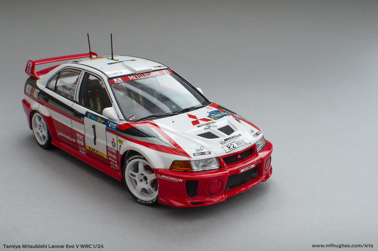 Tamiya Mitsubishi Lancer Evo V WRC