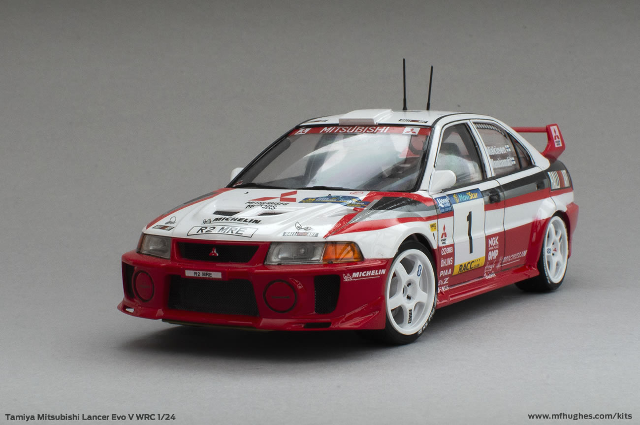 Tamiya Mitsubishi Lancer Evo V WRC 1/24