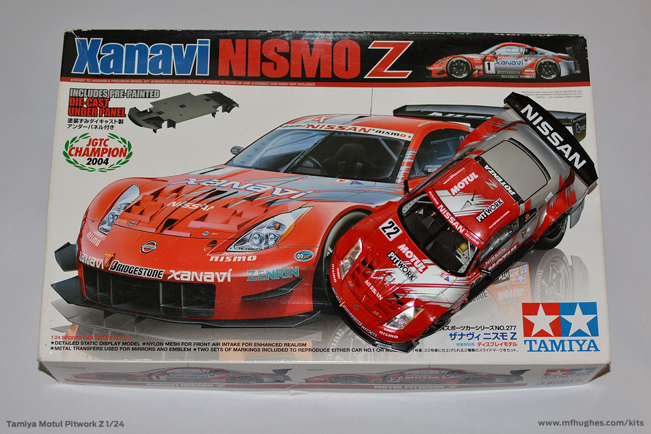 Tamiya JGTC Motul Pitwork Z