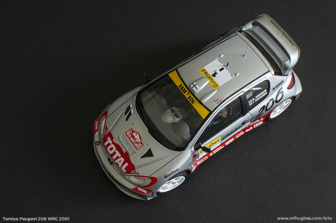 Tamiya Peugeot 206 WRC 2001  1/24