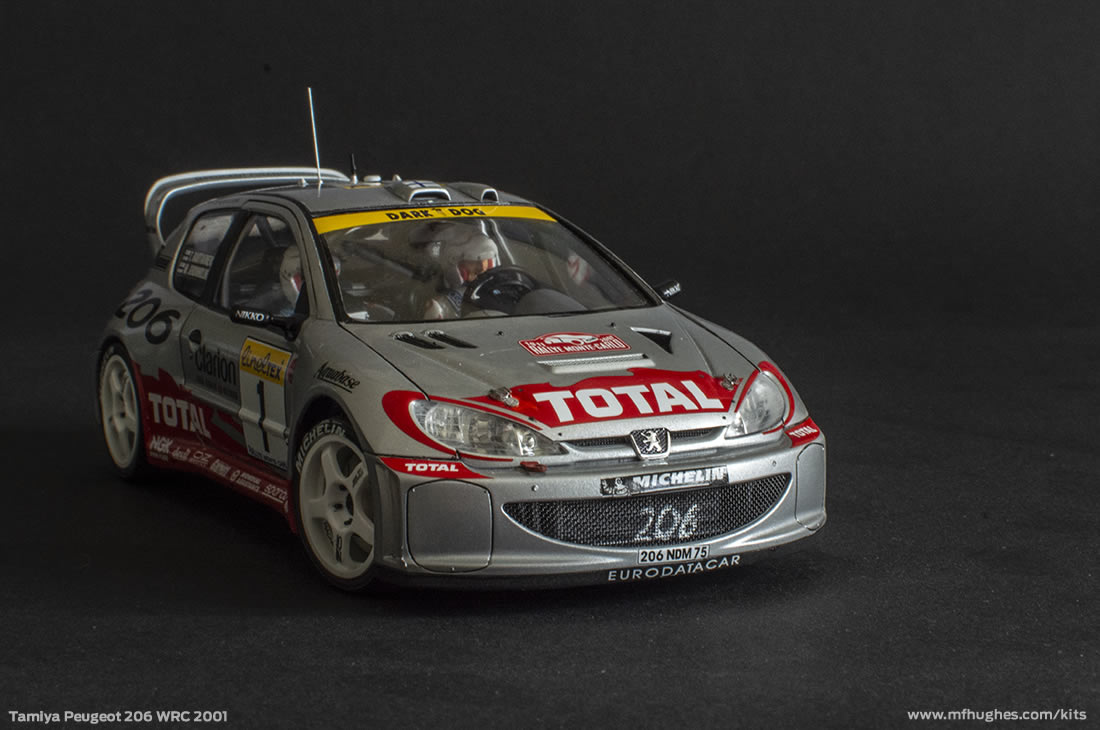 Tamiya Peugeot 206 WRC 2001  1/24