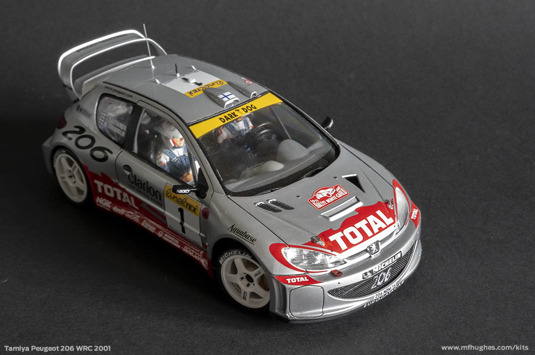 Tamiya Peugeot 206 WRC 2001  1/24