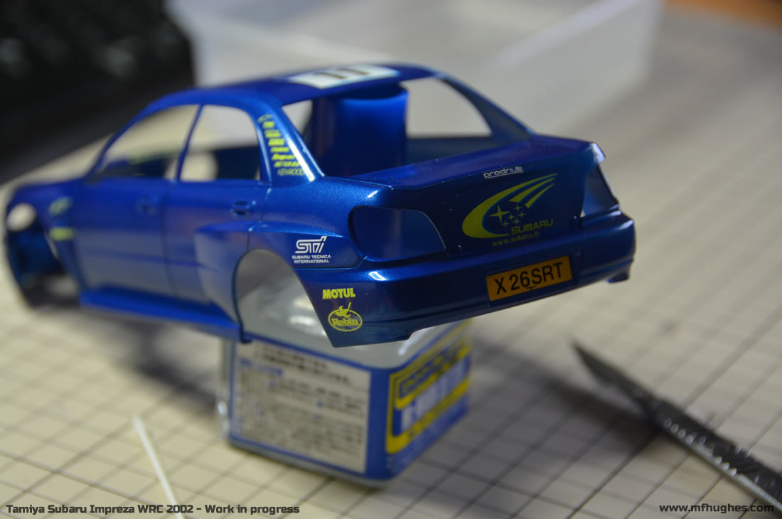 Impreza work in progress