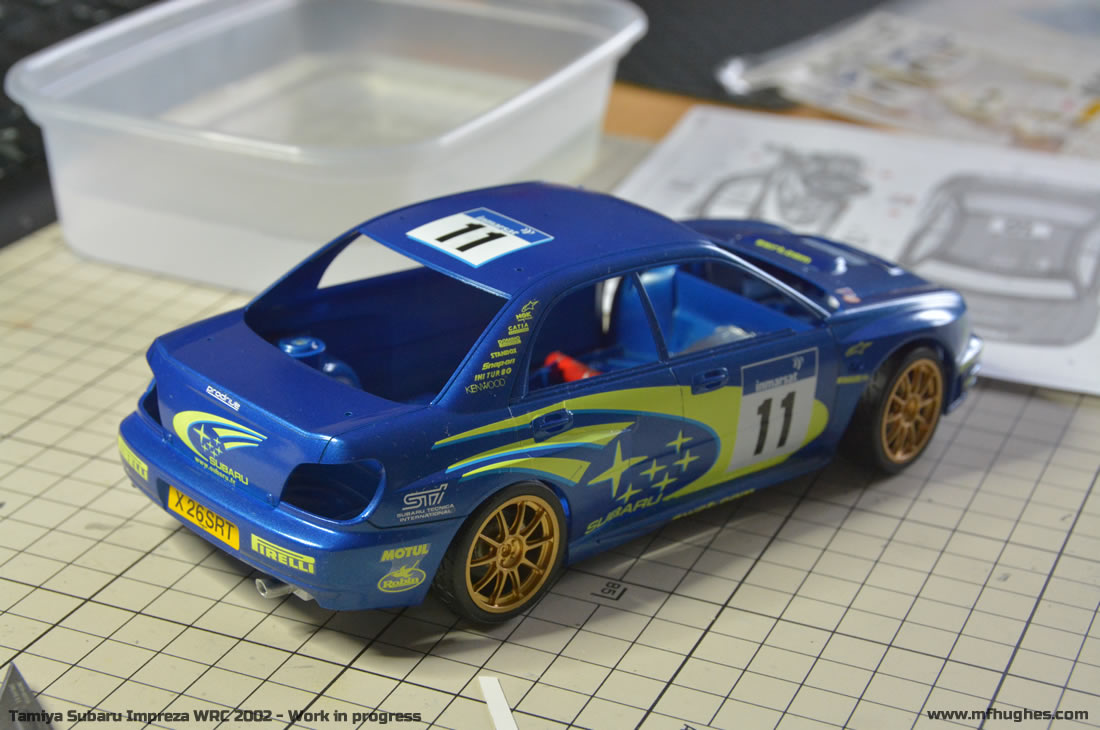 Impreza work in progress