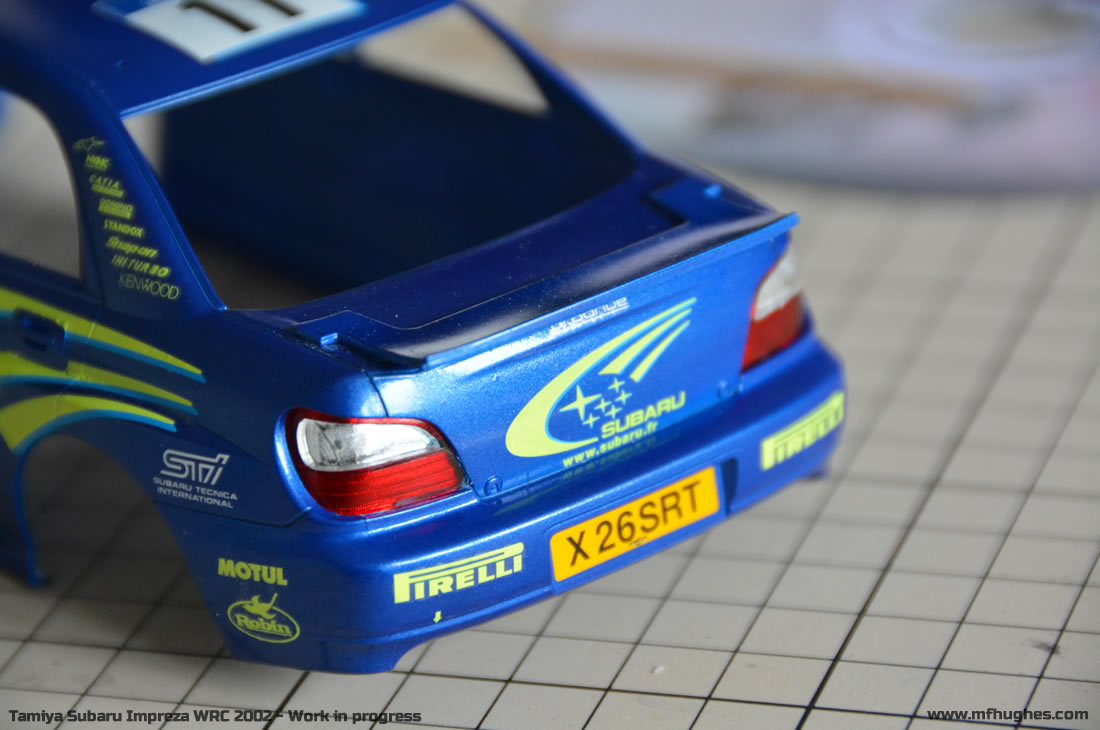 Impreza work in progress