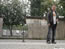 me at the Berlin wall
