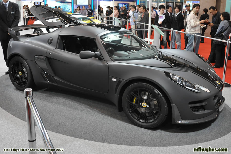 Matt black Lotus Elise